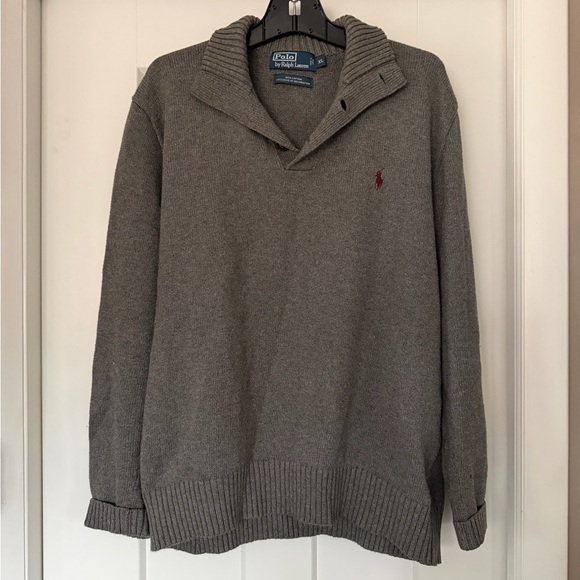 Ralph Lauren Other - Ralph Lauren V-Neck Sweater in Gray